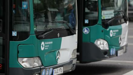 Wetterbedingt kommt es in Potsdam zu Verzögerungen im Busverkehr.