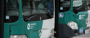Wetterbedingt kommt es in Potsdam zu Verzögerungen im Busverkehr.
