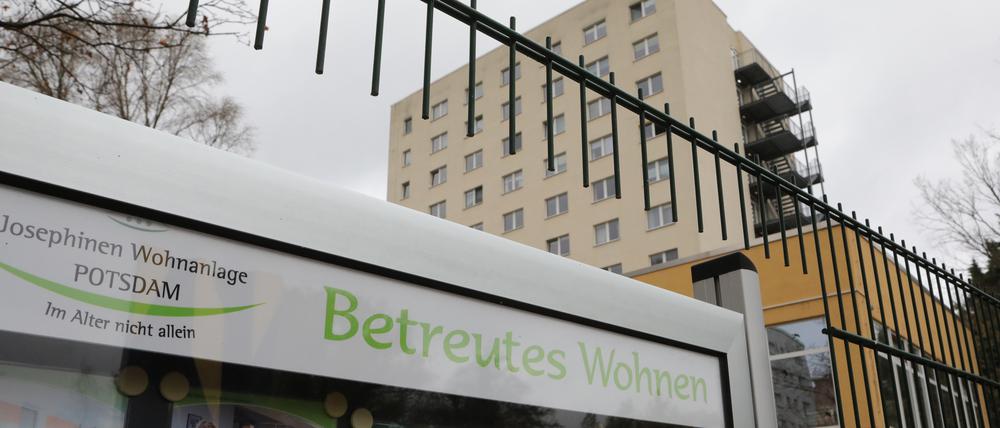 Die Josephinen-Wohnanlage an der Potsdamer Burgstraße.