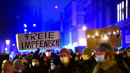 Am Montag soll eine Demonstration am Nauener Tor starten (Archivbild).
