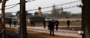 Im Konzentrationslager Sachsenhausen waren mehr als 200.000 Menschen inhaftiert. Zehntausende wurden getötet.
