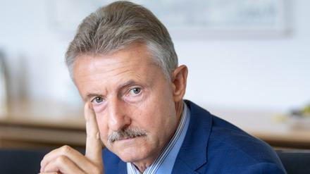 Brandenburg Ex-Innenminister Karl-Heinz Schröter (SPD), Archivfoto.
