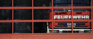 Das Feuer war am Samstag ausgebrochen.