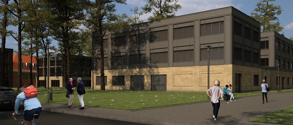 So könnte der HPI-Erweiterungsbau C2I an der August-Bebel-Straße aussehen