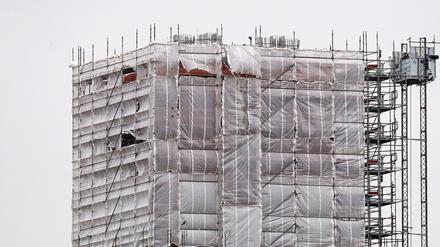 Im Herbst 2023 soll der Bau des Turms abgeschlossen sein.