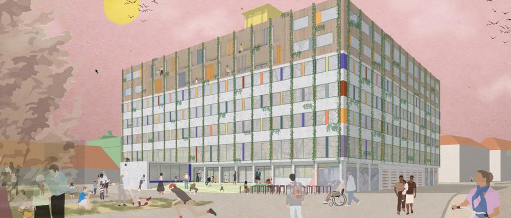 Das Kreativhaus Rechenzentrum soll erhalten bleiben - aber wie?