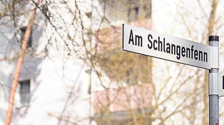 Die Tat ereignete sich in der Straße Am Schlangenfenn.