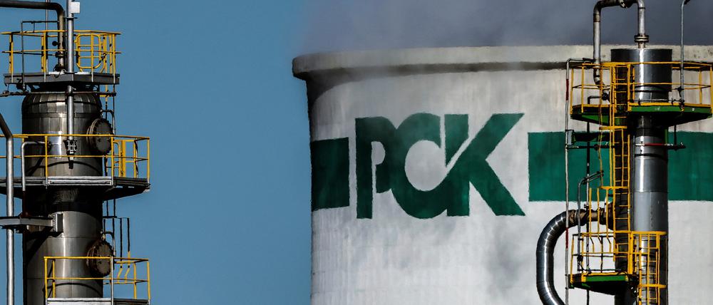 In der PCK-Raffinerie im brandenburgischen Schwedt wird seit Jahrzehnten russisches Öl verarbeitet.