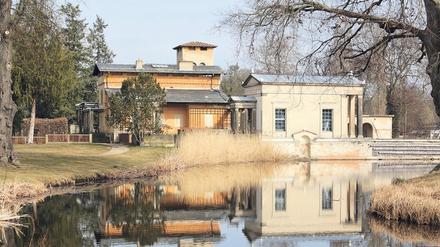 Die Römischen Bäder im Park Sanssouci muten romantisch an. Vier Jahre soll es dauern, das historische Gebäude zu sanieren. 