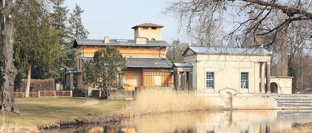 Die Römischen Bäder im Park Sanssouci muten romantisch an. Vier Jahre soll es dauern, das historische Gebäude zu sanieren.