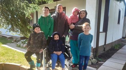 Familie Bal floh von Charkiw nach Caputh.