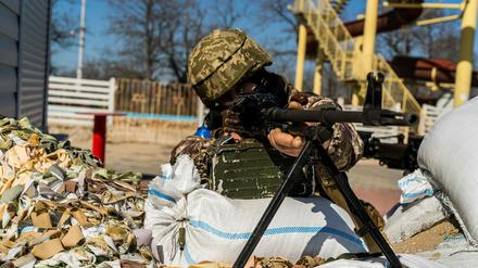 Der russische Angriff auf die Ukraine begann vor rund vier Wochen.