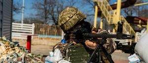 Der russische Angriff auf die Ukraine begann vor rund vier Wochen.