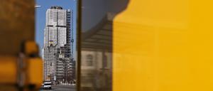 Die Baustelle des Garnisonkirchturms.