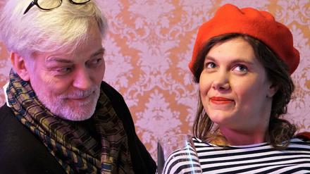 Julia Borgmeier und Stephan Schill in "Achterbahn".