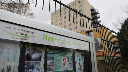 Die Josephinen-Wohnanlage in der Burgstraße. 