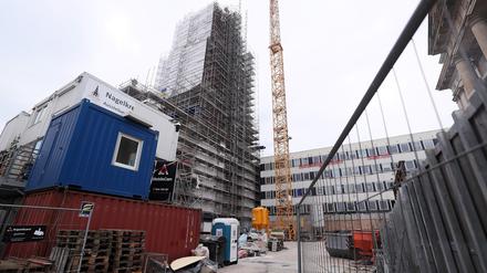 Baustelle: Der Turm der Garnisonkirche