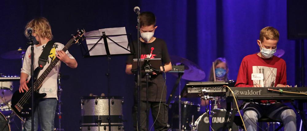 Beim Musikcamp traten deutsche und ukrainische Jugendliche gemeinsam auf.