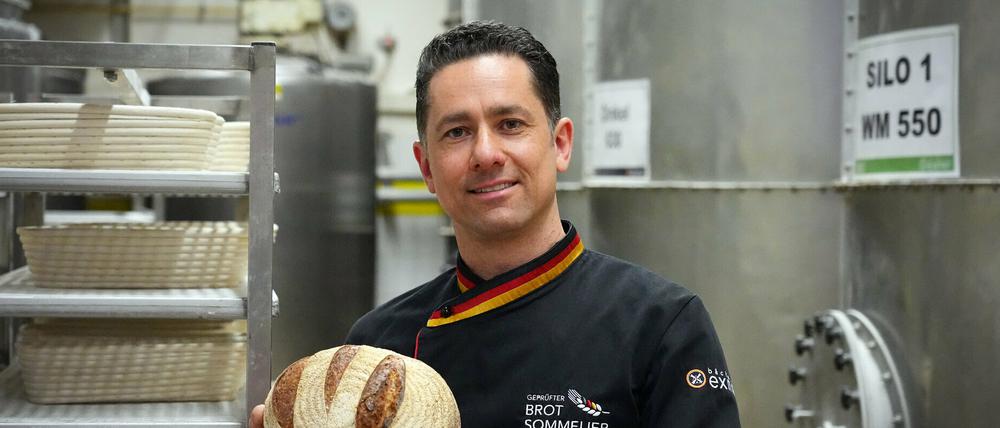 Tobias Exner, Inhaber der Bäckerei Exner.