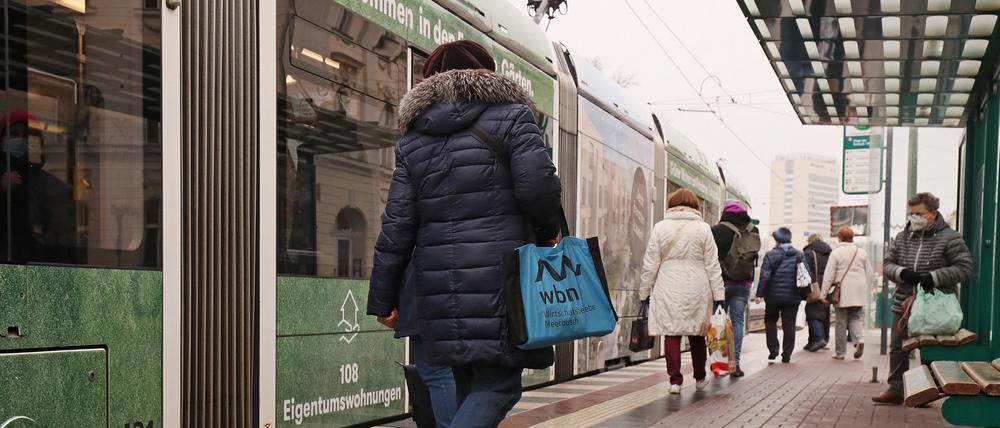 Im Potsdamer Tramverkehr kommt es derzeit zu Einschränkungen.