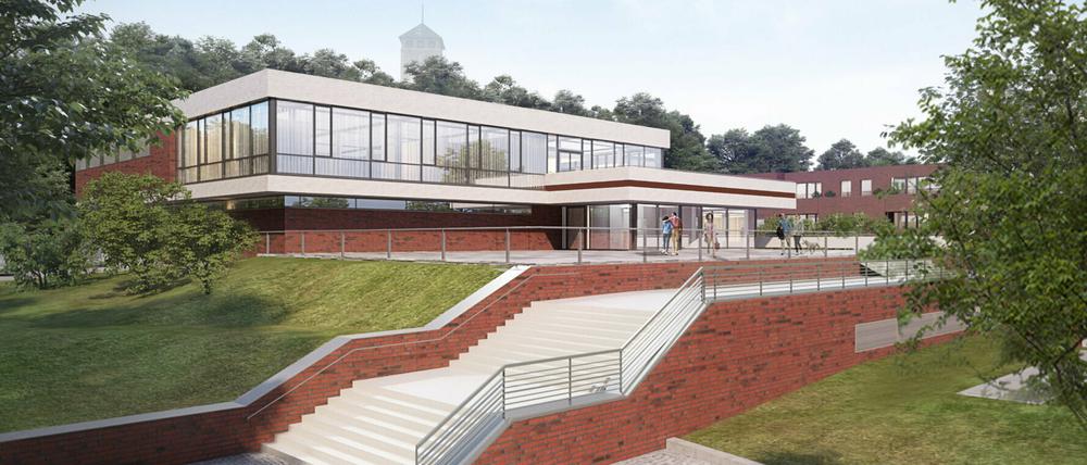 So wird das Museum Das Minsk künftig aussehen. Eröffnet werden soll es nun nicht im Frühjahr, aber noch 2022.