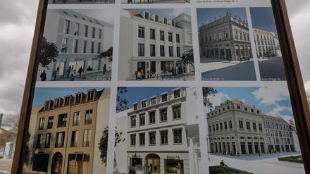Entwürfe für die Hausnummern 10, 11 und 12 der Erika-Wolf-Straße. 