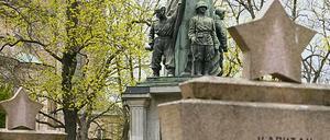 Der sowjetische Ehrenfriedhof entstand 1946. 