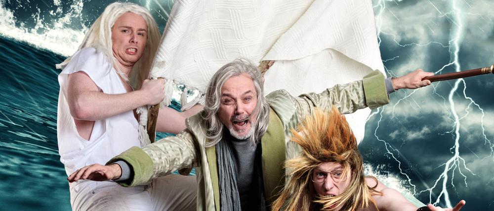 Das Neues Globe Theater bringt im T-Werk Shakespeares "Sturm" auf die Bühne.