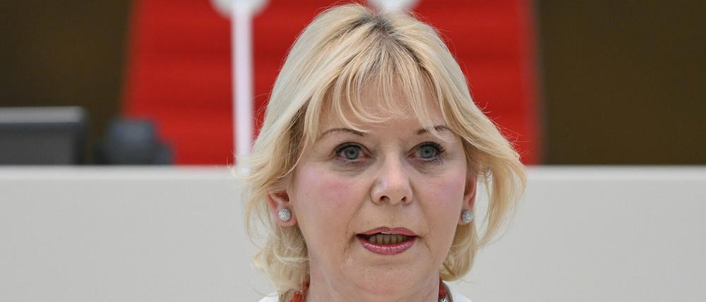 Ulrike Liedtke (SPD), Präsidentin des Brandenburger Landtages.