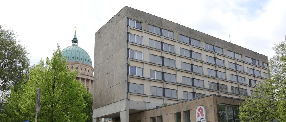 Der Wohnblock Staudenhof