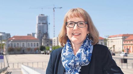 Maike Dencker, die neue Chefin der Fördergesellschaft der Garnisonkirche.