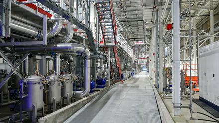 Die Tesla-Fabrik wurde im März offiziell eröffnet.