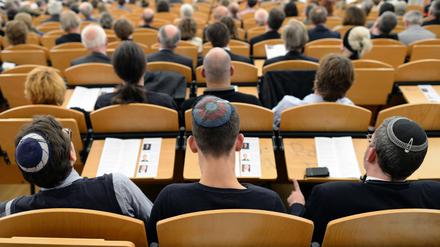 Archivbild aus einer Vorlesung des Studiengangs „Jüdische Studien“ an der Universität Potsdam.