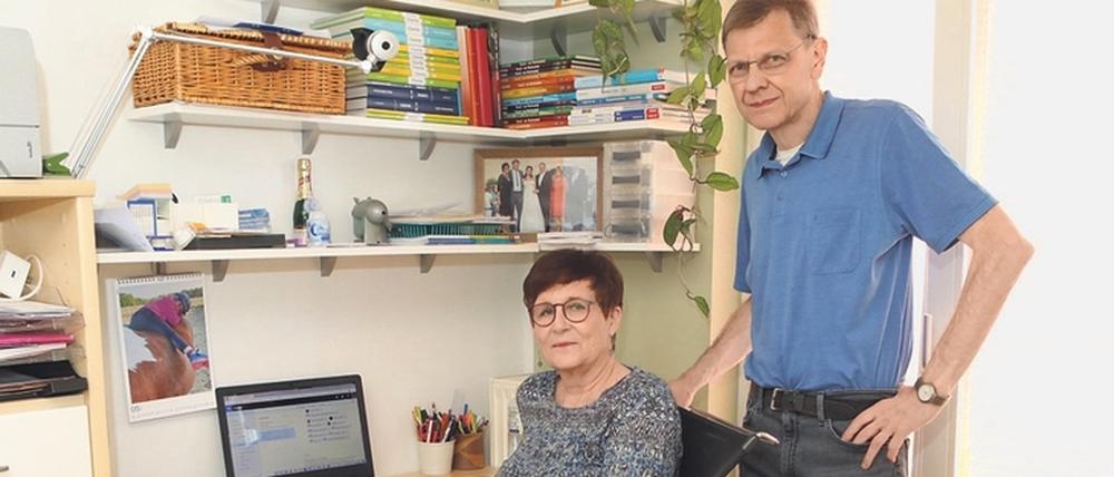 Der Unmut bei Ilona und Karl-Heinz Siehr über die permanenten Internetausfälle ist groß. 