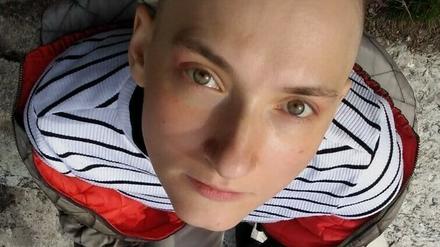 Die ukrainische Autorin Julia Gonchar ist Autorin des Textes "Das Gefühl des Krieges", der auch in Potsdam gelesen wurde.