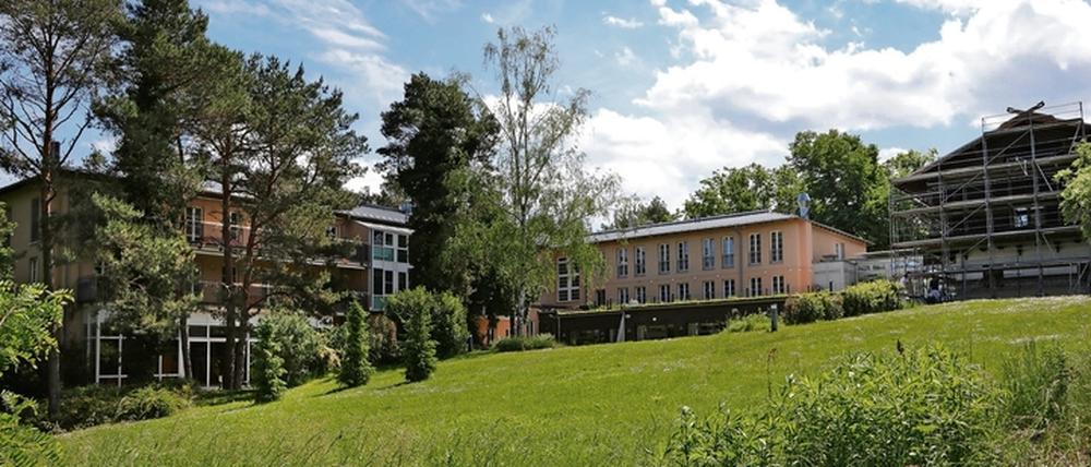 Das 1847 errichtete Gebäude auf dem Schäfereiberg wird derzeit saniert.