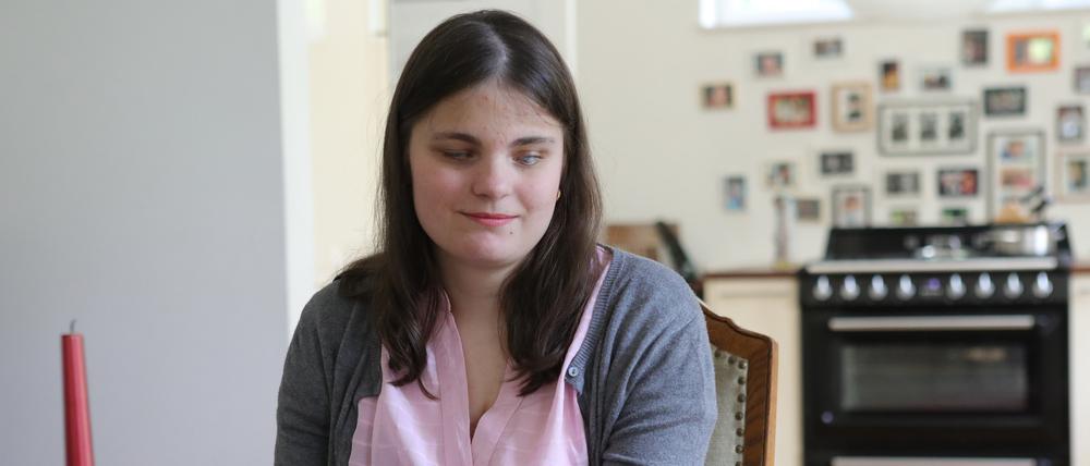 Clara Schramm aus Potsdam ist seit ihrer Geburt blind.