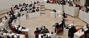 Die Fraktionsvorsitzenden von SPD, CDU, Grünen und Linken sprachen von wichtigen Signalen (Archivbild).