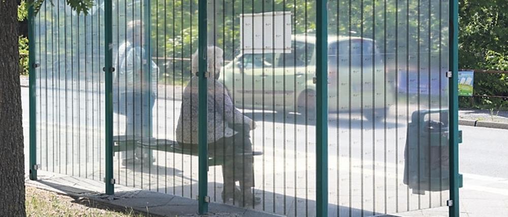 Mit dünnen schwarzen Streifen können Vögel nicht mehr denken, sie kämen da durch – hoffentlich. 