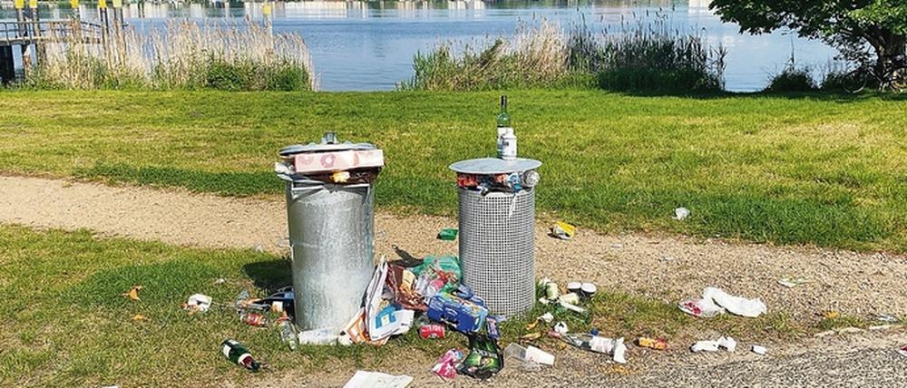Mit mehr Kontrollen will die Schlösserstiftung gegen Vermüllung und falsche Nutzung der Welterbeparks vorgehen – wohl mit Erfolg.