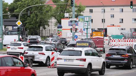Die Baustelle in der Behlertstraße ist in die finale Phase gegangen.