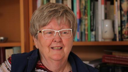 Hannelore Knoblich trug sich 2014 in das Goldene Buch der Stadt ein.
