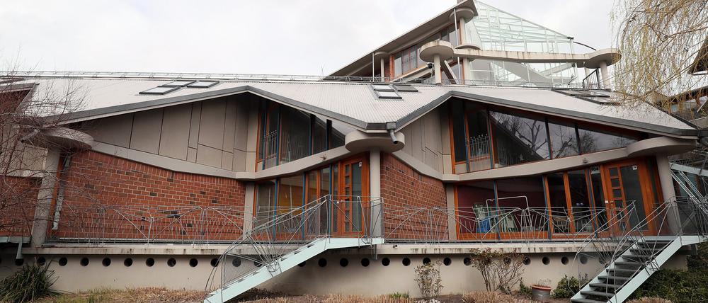 Das Terrassenhaus in der Nutheschlange.