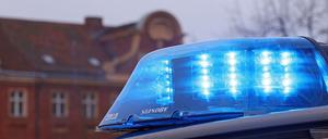 Polizei im Einsatz in Potsdam (Symbolbild). 