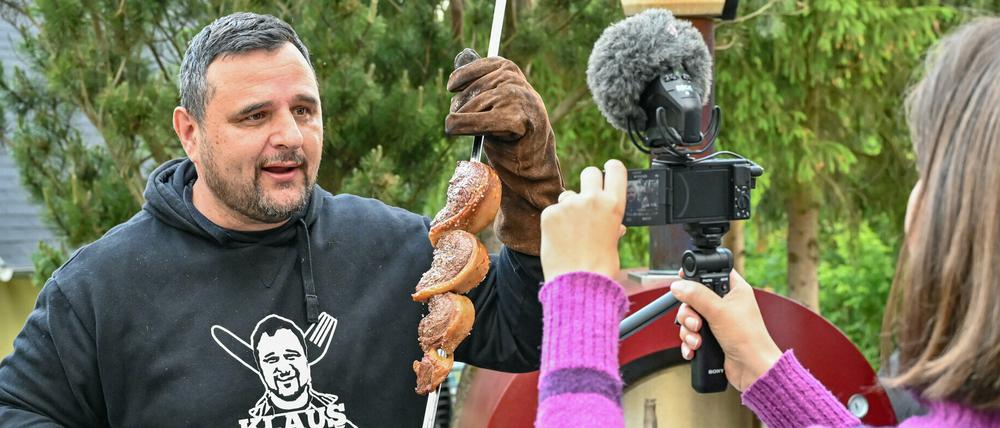 „Grillen soll Spaß machen“, so lautet das Credo von Klaus Glaetzner.