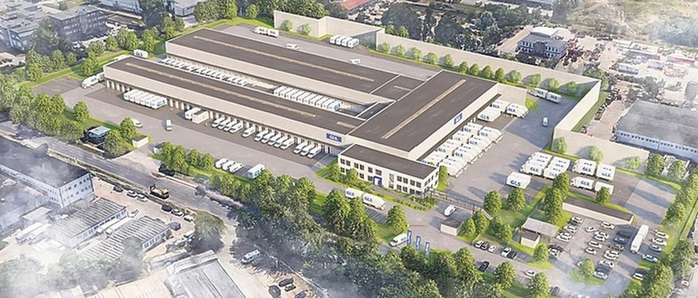250.000 Pakete täglich soll das Zentrum weiterverteilen.