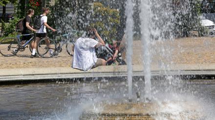 In Potsdam wird es am Wochenende heiß - eine Abkühlung tut dann gut (Archivbild).