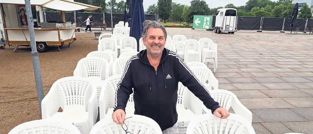 Veranstalter Markus Wallney richtet nach dem Erfolg im vergangenen Jahr zum zweiten Mal den „Kultursommer Potsdam“ aus.