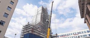 Für den Wiederaufbau des Turms der Garnisonkirche gibt der Bund 4,5 Millionen Euro extra. 