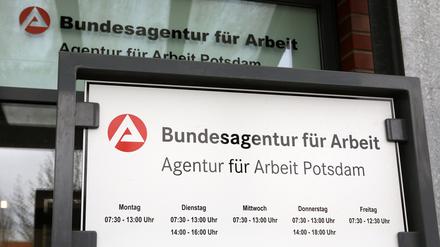 Die Bundesagentur für Arbeit in Postdam.